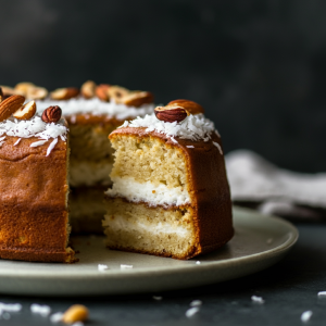 Bolo de Coco Low Carb