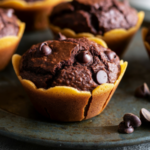 Muffin Low Carb de Chocolate