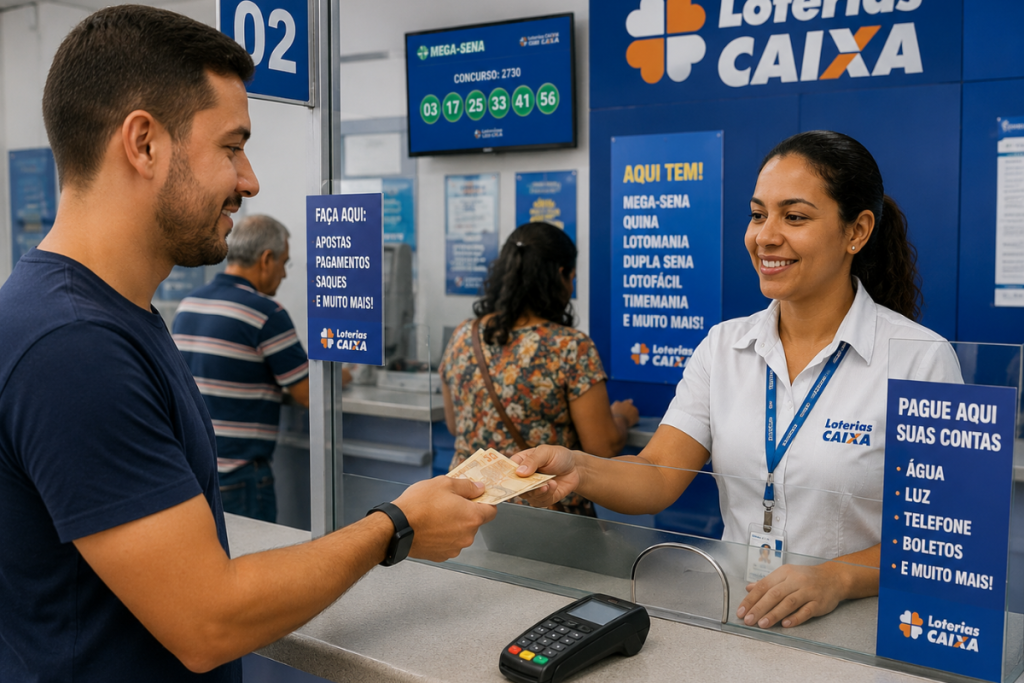 lotérica mais próxima
