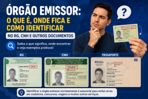 órgão emissor