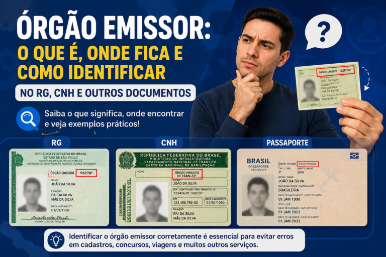 órgão emissor
